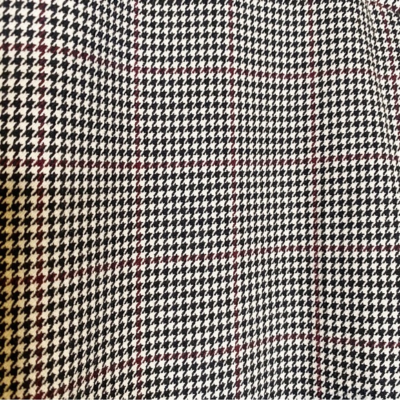 LOFT | NWOT Perfect Skinny Pants In Windowpane, Micro Houndstooth Pattern Sz. 6 - Picture 5 of 12